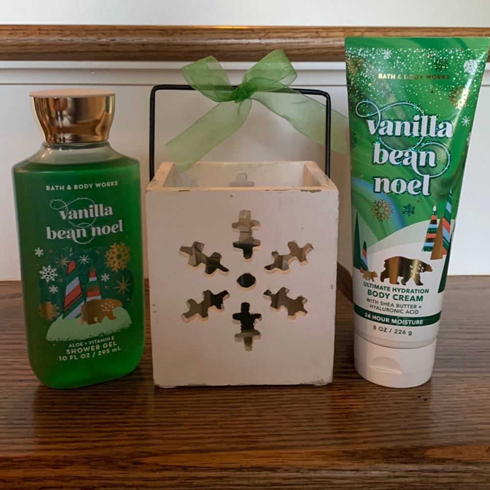 Bath and Body Works Body Cream and Shower Gel - Vanilla Bean NWT